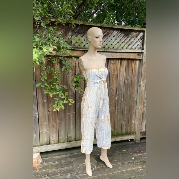 Tie-Dye Tube Top Romper - Picture 2 of 14